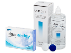 Clear All-Day (6 lenzen) + Laim-Care 400 ml