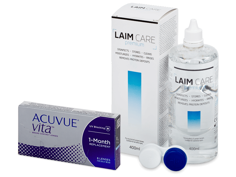 Acuvue Vita (6 lenzen) + Laim-Care 400 ml