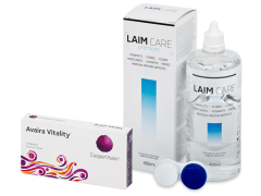 Avaira Vitality (6 lenzen) + Laim-Care 400 ml