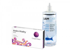 Avaira Vitality Toric (6 lenzen) + Laim-Care 400 ml