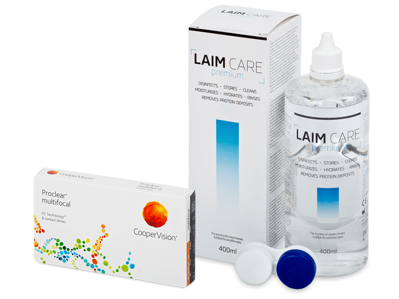 Proclear Multifocal (6 lenzen) + Laim-Care 400 ml