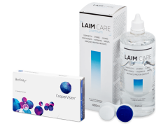 Biofinity (3 lenzen) + Laim Care 400 ml