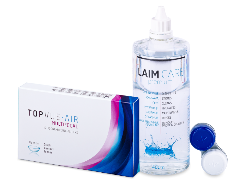 TopVue Air Multifocal (3 lenses) + Laim-Care vloeistof