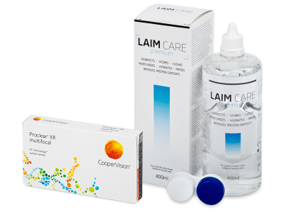 Proclear Multifocal XR (6 lenzen) + Laim-Care 400 ml