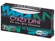 ColourVUE Crazy Lens - Blood Shot - zonder sterkte (2 gekleurde daglenzen)