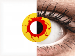 ColourVUE Crazy Lens - Reignfire - zonder sterkte (2 gekleurde daglenzen)