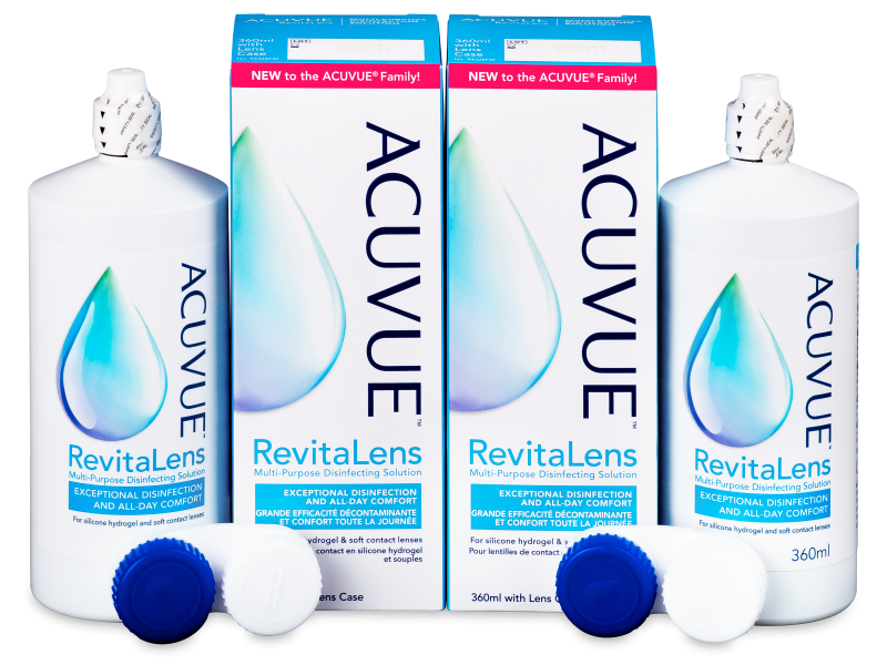 Johnson & Johnson Acuvue RevitaLens lenzenvloeistof 2x 360 ml