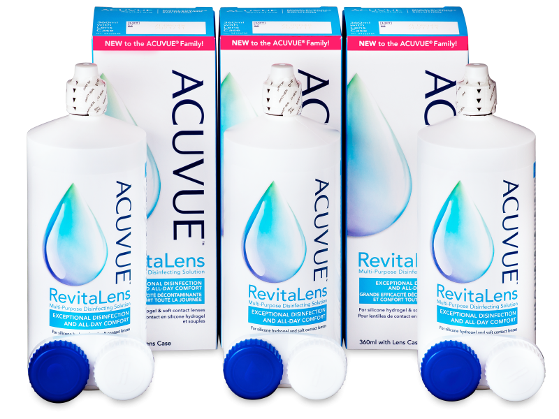 Johnson & Johnson Acuvue RevitaLens lenzenvloeistof 3x 360 ml