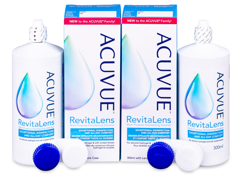 Johnson & Johnson Acuvue RevitaLens lenzenvloeistof 2x 300 ml