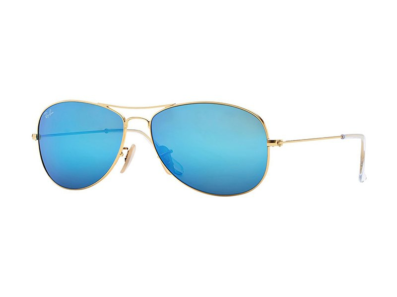 Verplicht onderwerp zingen Gouden Ray-Ban zonnebril met blauwe glazen | Alensa Nederland