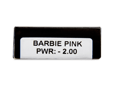 CRAZY LENS - Barbie Pink - met sterkte (2 gekleurde daglenzen)