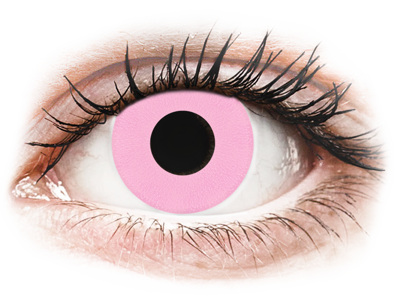 Gelflex CRAZY LENS - Barbie Pink - zonder sterkte (2 gekleurde daglenzen)