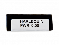 CRAZY LENS - Harlequin - zonder sterkte (2 gekleurde daglenzen)