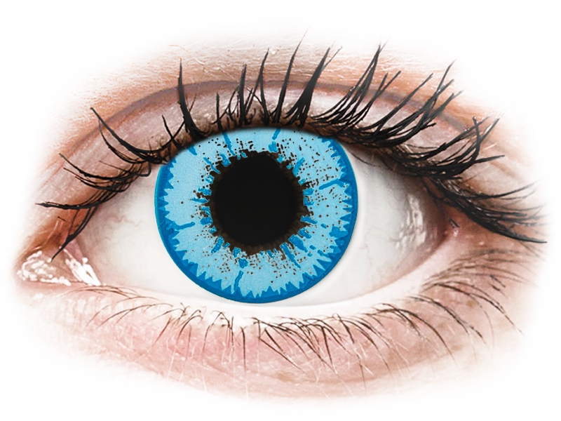 Gelflex CRAZY LENS - Night King - met sterkte (2 gekleurde daglenzen)