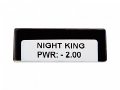 CRAZY LENS - Night King - met sterkte (2 gekleurde daglenzen)