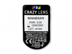 CRAZY LENS - Rinnegan - zonder sterkte (2 gekleurde daglenzen)