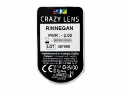 CRAZY LENS - Rinnegan - met sterkte (2 gekleurde daglenzen)