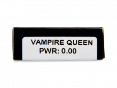 CRAZY LENS - Vampire Queen - zonder sterkte (2 gekleurde daglenzen)