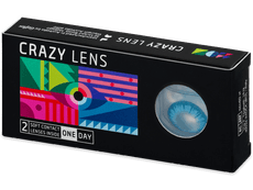 CRAZY LENS - White Walker - zonder sterkte (2 gekleurde daglenzen)