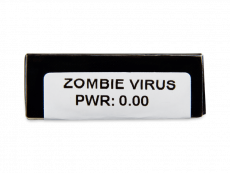 CRAZY LENS - Zombie Virus - zonder sterkte (2 gekleurde daglenzen)