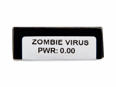 CRAZY LENS - Zombie Virus - zonder sterkte (2 gekleurde daglenzen)