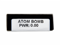 CRAZY LENS - Atom Bomb - zonder sterkte (2 gekleurde daglenzen)