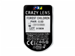 CRAZY LENS - Forest Children - zonder sterkte (2 gekleurde daglenzen)