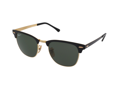 Ray ban clubmaster black 2024 metal