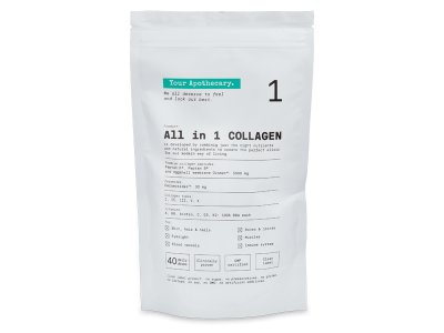 Collagen All
in 1 voedingssupplement - Mango & Maracuja 220 g 