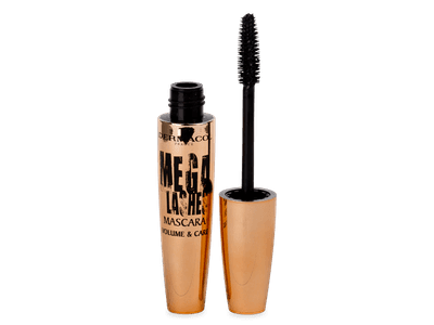 Dermacol Mega lashes Volume and Care zwarte mascara 11,5 ml