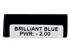 TopVue Daily Color - Brilliant Blue - met sterkte (2 gekleurde daglenzen)