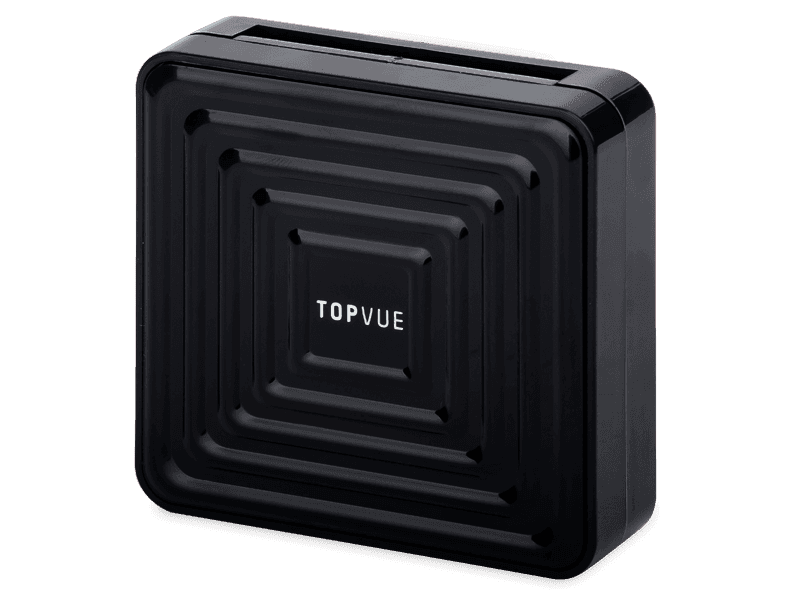 Lenzenhouder kit met spiegel TopVue - vierkant patroon 