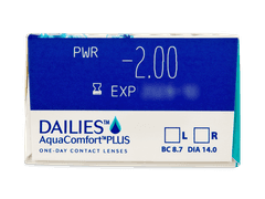 Dailies Aquacomfort Plus (30 lenzen)