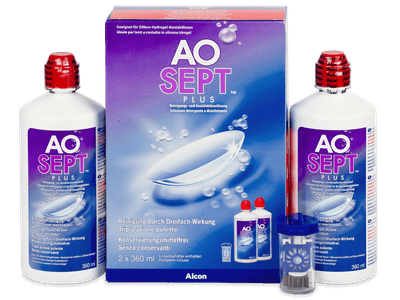 AO SEPT PLUS Lenzenvloeistof 2 x 360 ml