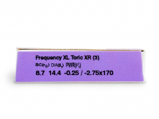 FREQUENCY XCEL TORIC XR (3 lenzen)