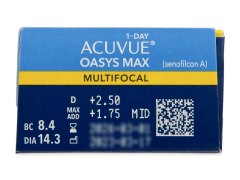 Acuvue Oasys Max 1-Day Multifocal (90 lenzen)