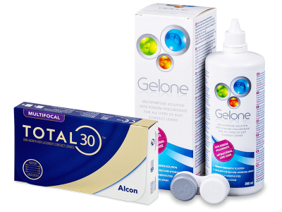 TOTAL30 Multifocal (6 lenzen) + Gelone 360 ml