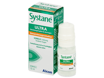 Oogdruppels Systane Ultra zonder bewaarmiddelen 10 ml