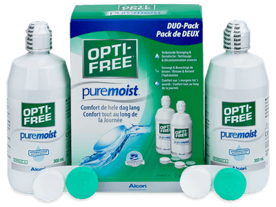 OPTI-FREE PureMoist Lenzenvloeistof 2 x 300 ml