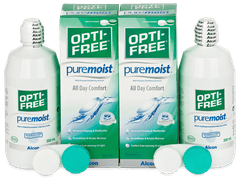 OPTI-FREE PureMoist Lenzenvloeistof 2 x 300 ml 