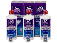 AO SEPT PLUS HydraGlyde Lenzenvloeistof 3x360 ml 